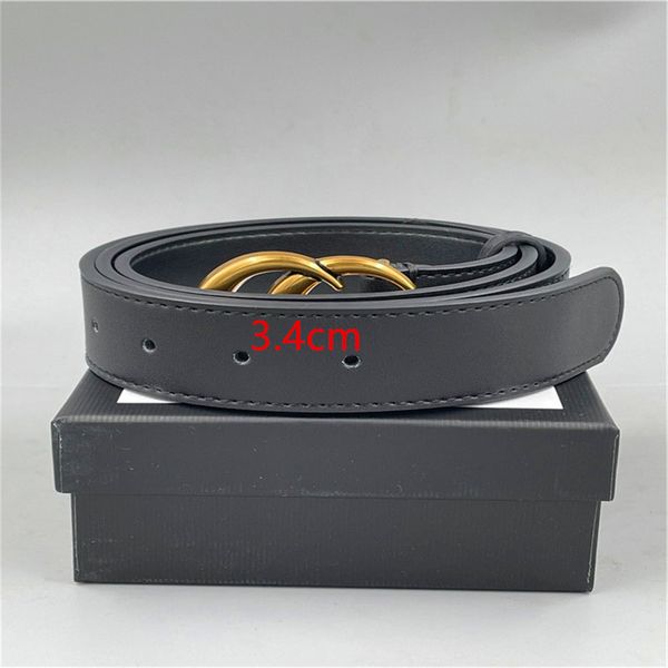 

fashion g buckle leather belts with luggage designer men's women's 2.0cm3.0cm3.4cm3.8cm belt aaa886, Black;brown