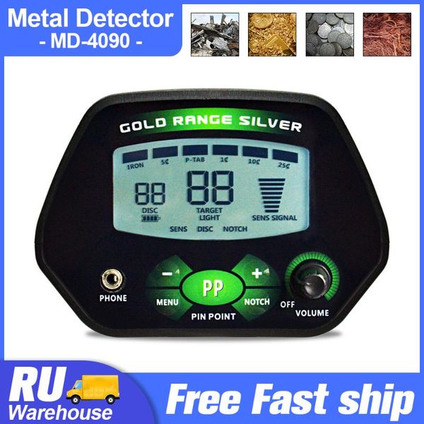 

metal detectors detector gold digger treasure professional pinpointer underground md-4090 waterproof seeker detection