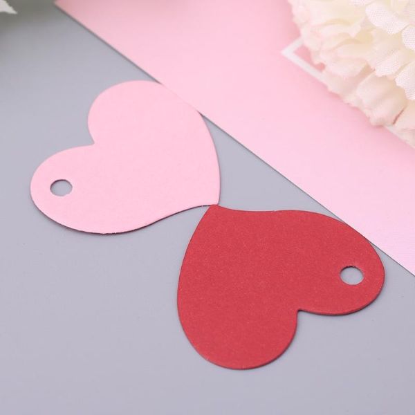 

greeting cards 50pcs heart shape blank kraft paper card gift tag label diy party wedding crafts e56e