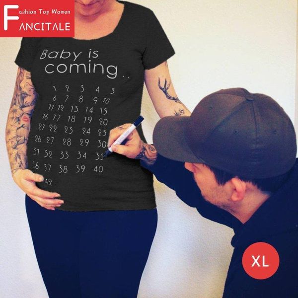 

women's t-shirt 2021 fashion pregnant women homestyle t-shirts summer plus size short-sleeve ladies casual clothes fat people, White