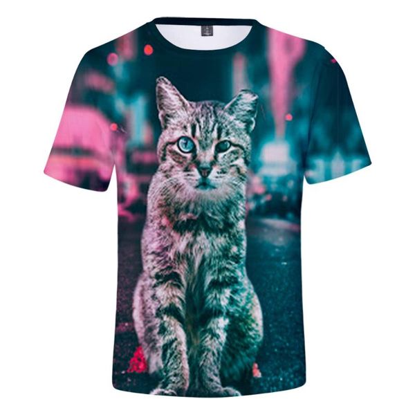 

tshirts fashion tee summer short sleeve dropship color itself tshirt casual animal streetwear clothe men's t-shirts, White;black