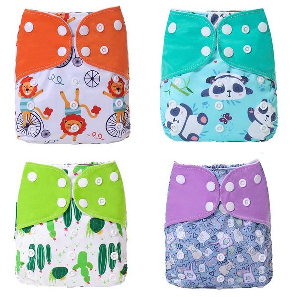 

brand fit 3-15 kg born baby nappies cloth diaper adjustable reusable kids boys girls training pants pocket cover diapers