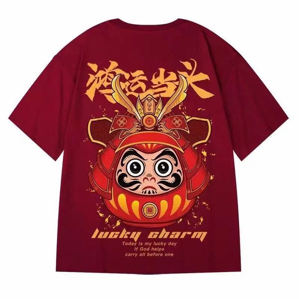 

guobao special attack printing men's hip hop t shirt high-quality comfortable breathable fashion street daily travel home party, White;black