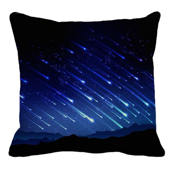 

45cmx45m meteor shower ornate pattern linen comfortable cushion cover home sofa decorative pillow yh231 cushion/decorative