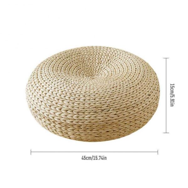 

cushion/decorative pillow tatami cushion round straw weave handmade floor yoga chair seat mat chinese meditation
