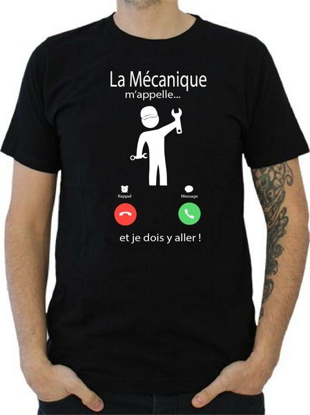 

mens t-shirt mechanics calls me..., White;black