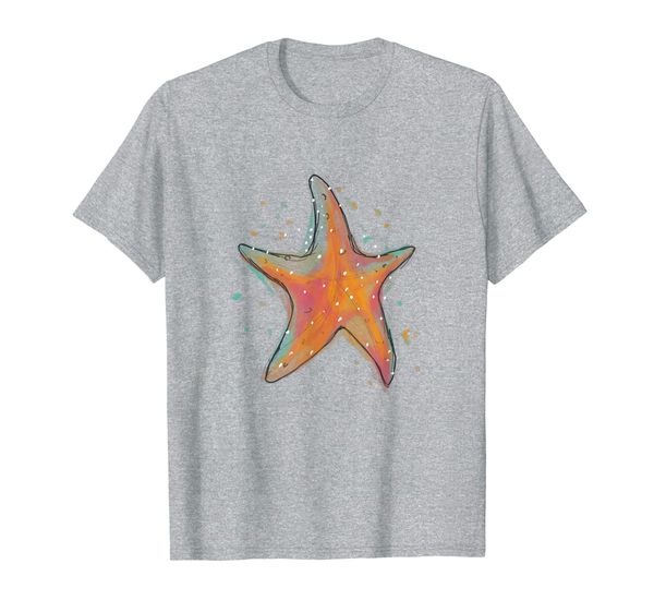 

starfish digital design special for woman kids cruise summer t-shirt, White;black