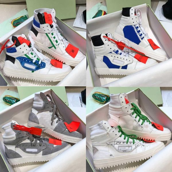 

r shoes men women winter high sports shoe white 18fw sneakers low 3.0 man fashion women off black sneaker with box size 39-45