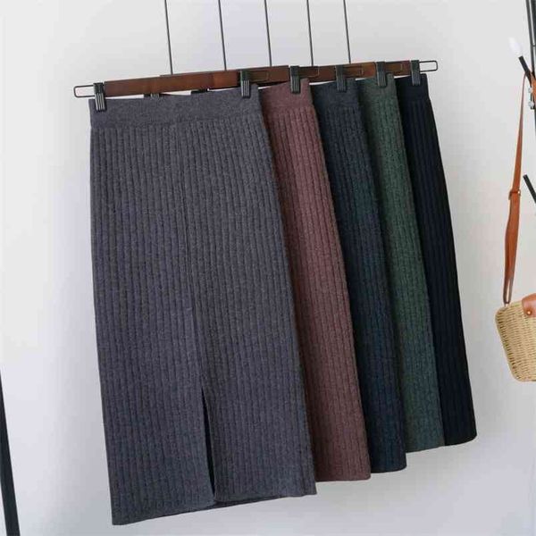 

women skirts spring autumn summer style women's skirt fashion 210427, Black