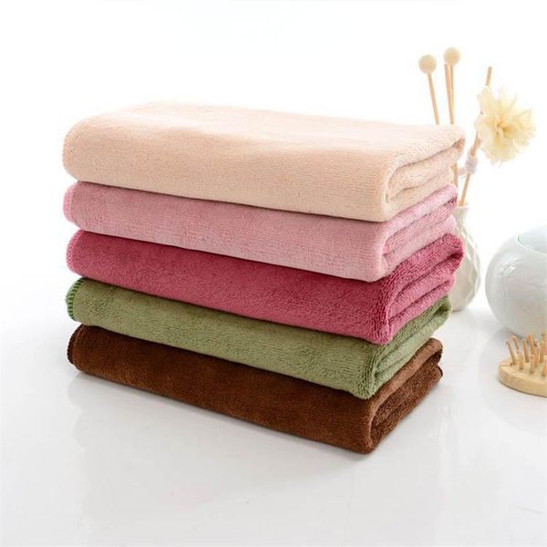 

soft japanese style thicken bath towel super absorbent bathroom accessories microfiber 85*34cm quick-drying