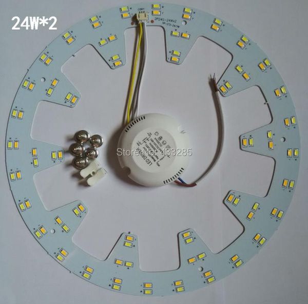 

bulbs 5sets/lot 12w 18w 24w white+12w18w warm white 2 colors 5730/5630 led panel light board/ceiling board+driver+ magnets