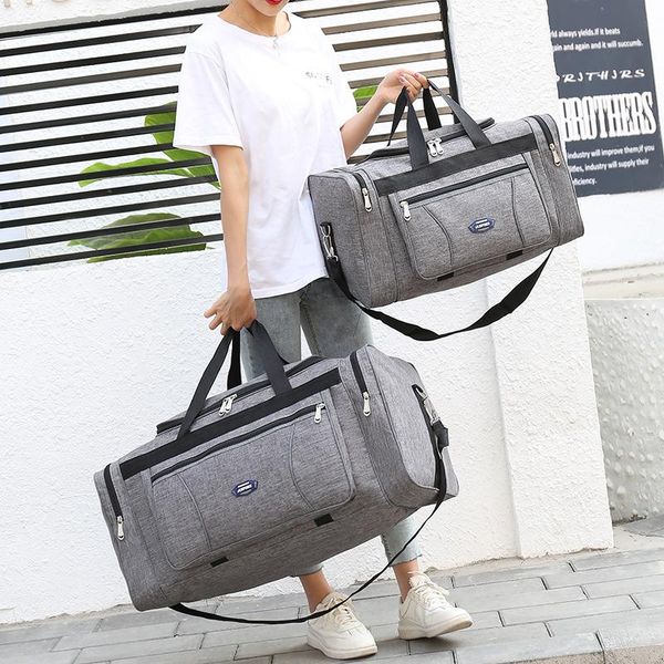 

duffel bags simple and stylish bag large luggage oxford cloth capacity suitcases travel
