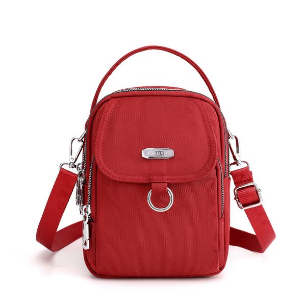 

women's backpack nylon fabric casual all-match shoulder bag multi-color commuter lightweight messenger mobile phone