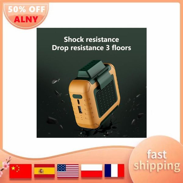 

electric fans est usb portable personal hanging waist fan with recharge battery ultra quiet wearable handheld air conditioner