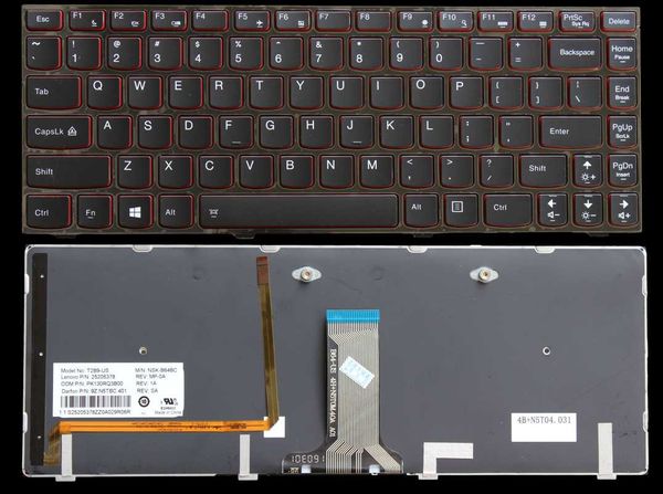 

backlit lapkeyboard for lenovo y410p y400 replacement keyboards