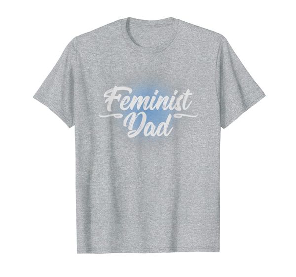 

feminist dad girl equality supporter t-shirt, White;black