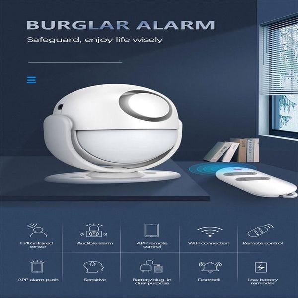 

smart home control 2021 wifi version anti-theft alarm security mobile app burglar anti theft system