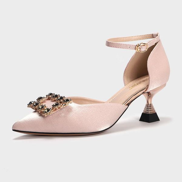 

the hollow fashion everyday collocation of high heel women's shoes dress, Black