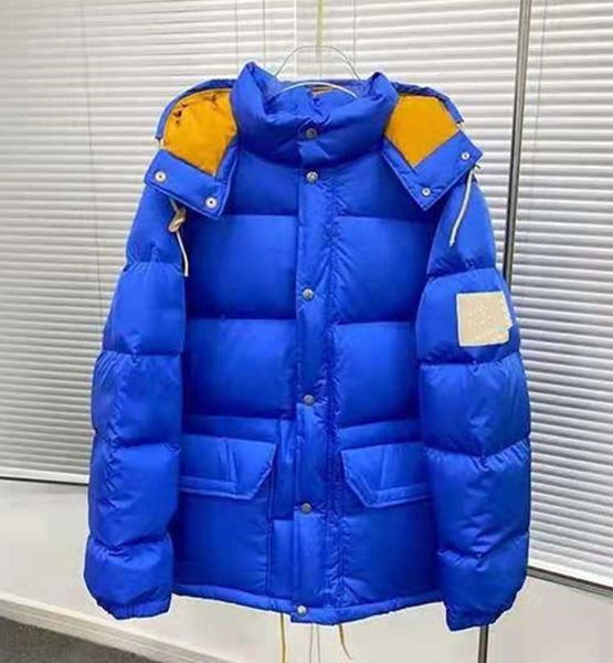 

mens jacket down parkas classic casual winter coats outdoor coat outerwear hooded windproof jackets, Black