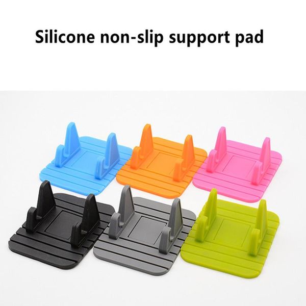

silicone phone holder car dashboard anti-slip mat pad mount for stand gps bracket universal cell mounts & holders