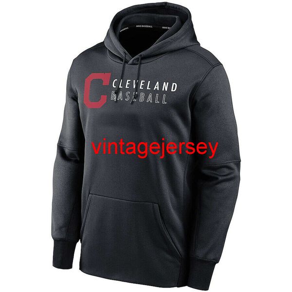 

new 2021 cleveland collection stack pullover hoodie s-3xl, Blue;black