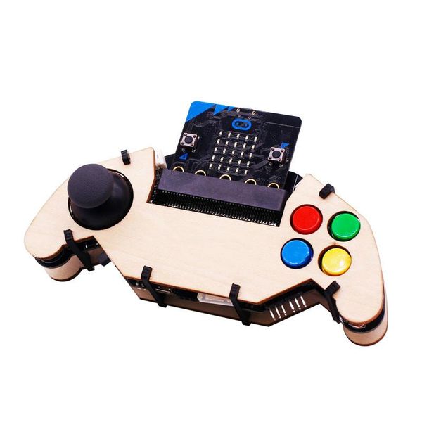 

game controllers & joysticks gamepad expansion module for micro:bit joystick and buttons plays music powered from rechargeable battery stem