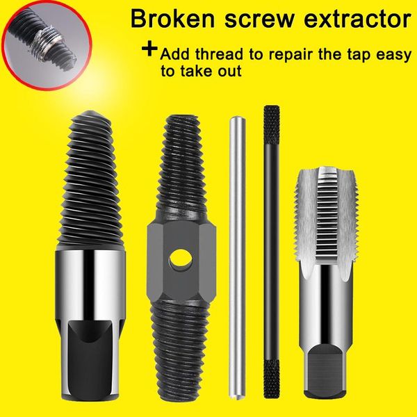 

professional hand tool sets hardware double-head faucet valve screw extractor broken wire water pipe bolt remover multi-purpose household
