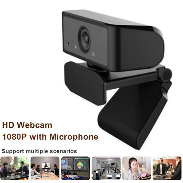 

webcams 2mp hd webcam w/ mic usb plug n play web camera for windows computer android tv digital video recorder home office