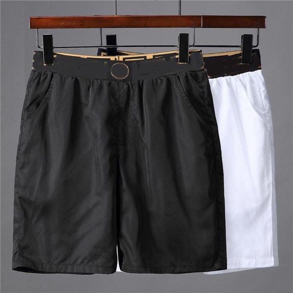 

2021s mens shorts summer style female fitness gym men s clothing fashion designers breathable beach pants perfect for t-shirt, White;black