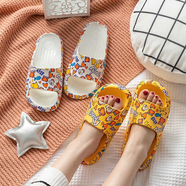 

summer slippers women men indoor eva cool home soft sandals cute slides light beach shoes slippers beach slides women 210619, Black