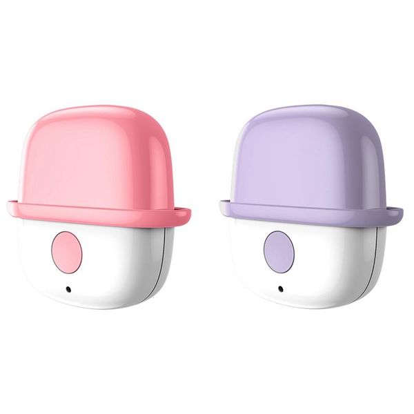 

2x hanging neck necklace air purifier, portable negative ion purifier(pink&purple) purifiers