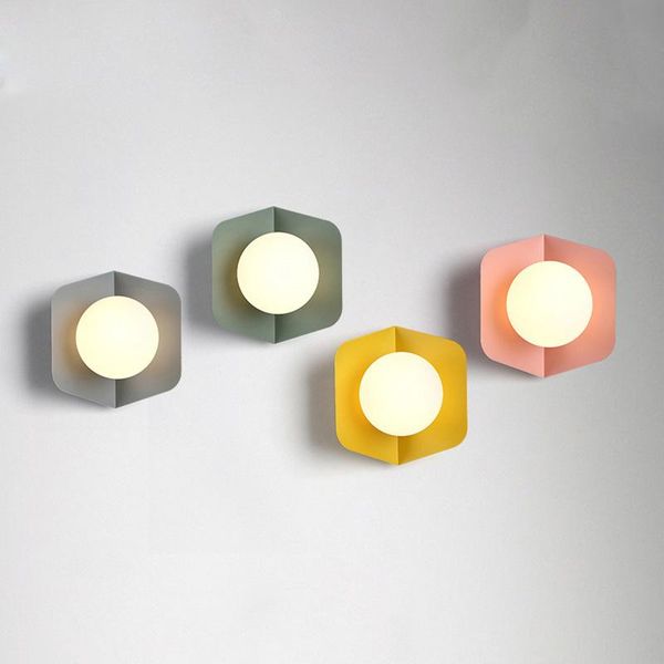 

wall lamp modern colorful lights led indoor lamps bedroom home lighting luminaire light fixture sconce decoration