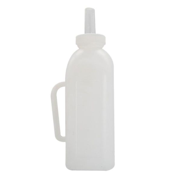 

dog bowls & feeders 2pcs thick calf milk bottle portable horizontal feeder 2l