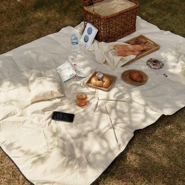 

outdoor pads picnic mat ins wind cotton portable cloth pastoral japanese outing spring