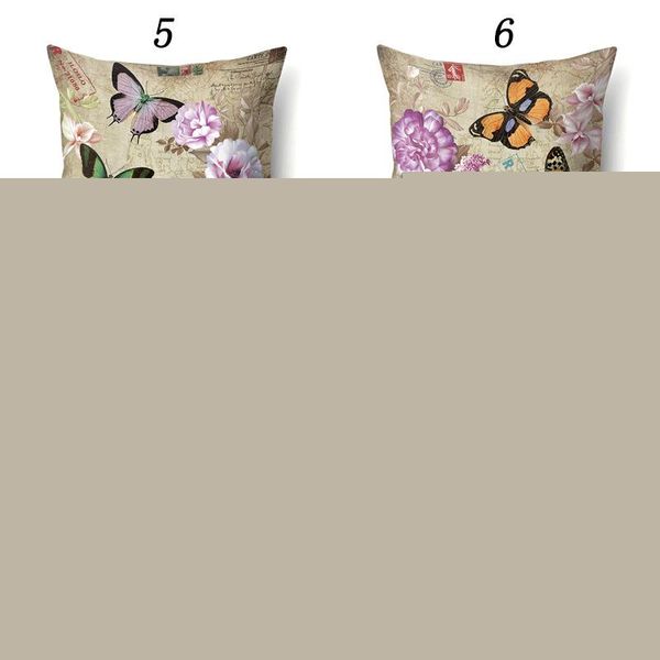 

cushion/decorative pillow one side print cushion cover polyester decorative for sofa seat soft throw case 45x45cm