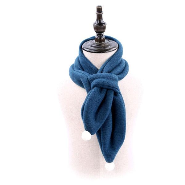 

scarves & wraps 2021 autumn winter arrival lovely children solid color scarf warm baby kids soft comfort cotton neckerchief muffler, Red;brown