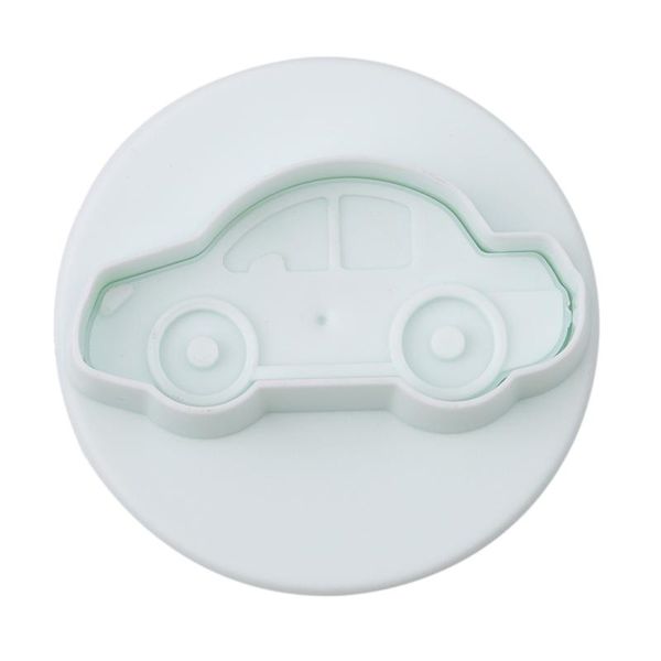 

baking moulds 4pcs/set car plane truck set plastic plunger cutter cookie mold embossing cake decorating tool fondant mould pc992641