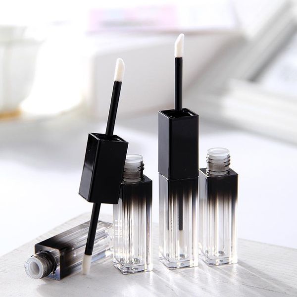 

wholesale 3ml*2 empty lipgloss bottles containers double head lip glos tubes lipstick glaze lipbalm storage & jars