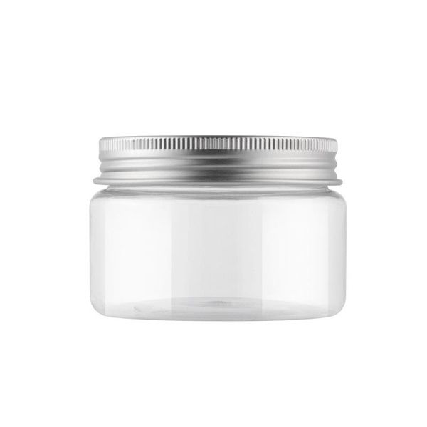 

storage bottles & jars 5pcs 150g empty brown cream cosmetic pot with aluminum cover anti-light containers sample bottle