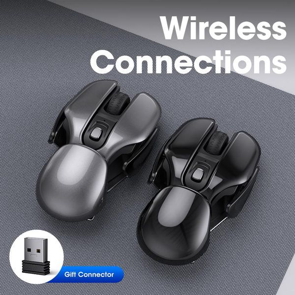 

mice rechargeable 1600dpi mute ergonomic mouse wireless gaming aluminum alloy silent for computer pc gamer mouses 2021