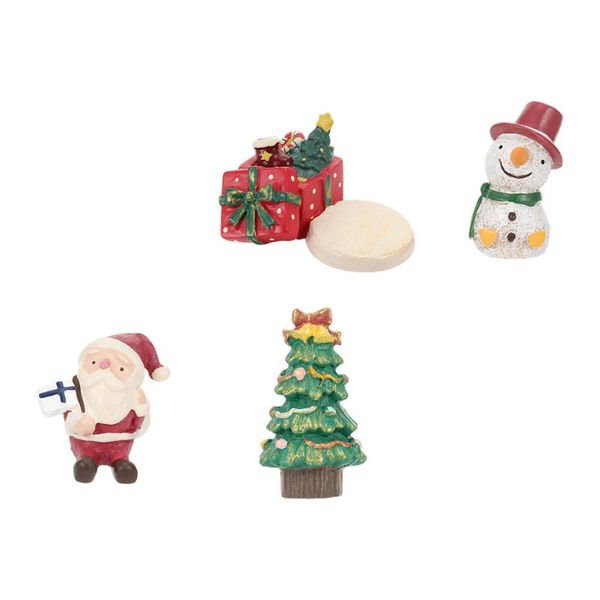 

decorations 4pcs small micro landscape ornaments xmas decors resin adornments