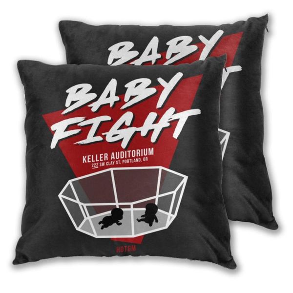 

cushion/decorative pillow case cushion cover baby fight decorative home decor sofa throw pillows