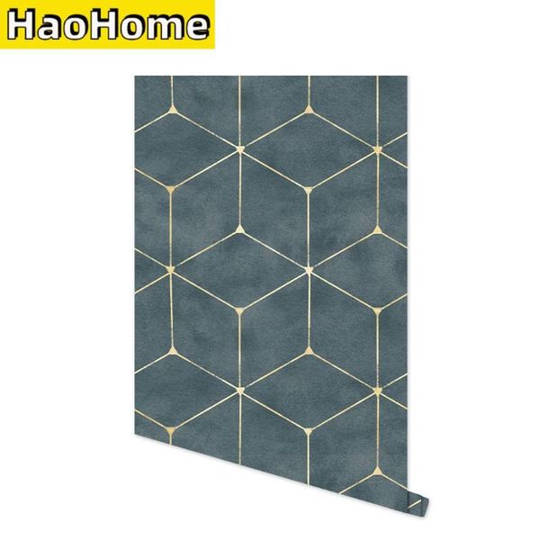 

wallpapers geometric stripe hexagon peel and stick wallpaper removable self adhesive modern extra thicker wall paper decor