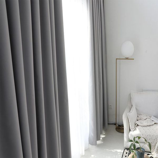 

curtain & drapes custom nordic solid color curtains full blackout fabric balcony bedroom elcurtains for living dining room