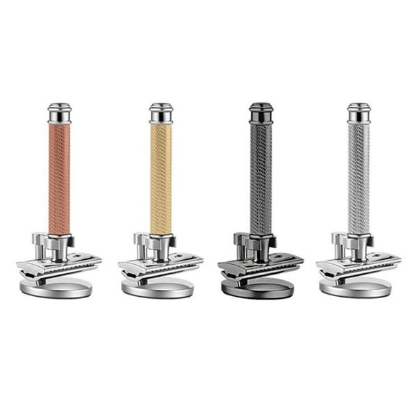 

nail art kits double edge safety razor with placement base premium shaving manual shavers fits all standard blades