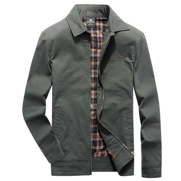 

men's jackets fashion spring autumn men casual jacket american military cotton coat office business leisure plus size m-4xl, Black;brown