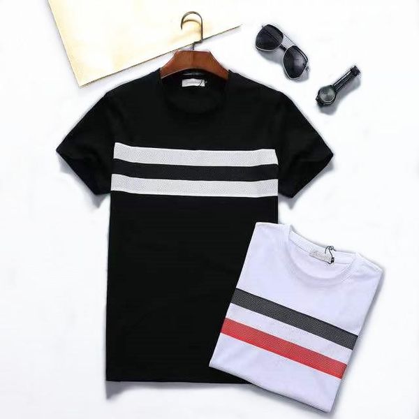 

new designer fashion brand running short sleeve tee tshirt mens and women's lovers printed men's t-shirt clothing street designer, White;black