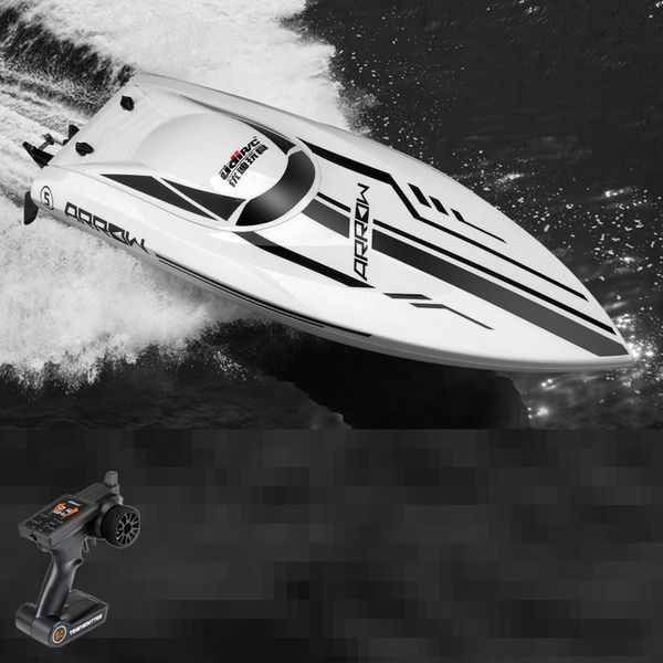 

extreme speed brushless remote control boat speedboat 2.4g 55km/h 200m 64cm large waterproof ship over reset smart rc boat model