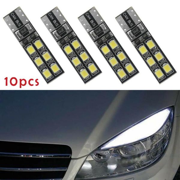 

emergency lights 6000k white led accessories bulb error eyebrow for - t10