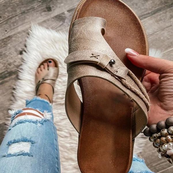 

slippers open-toe summer sandals est 2021 flat bottom fashion women slides non-slip on woman outside beach shoes ladies, Black